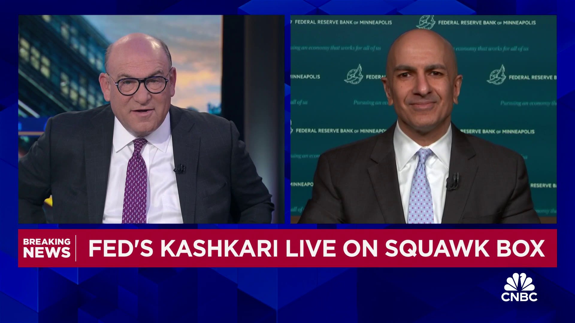 Minneapolis Fed’s Kashkari expects lower interest rates later this year