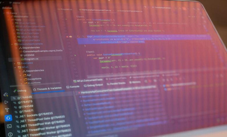 Computer screen displaying digital mapping software with district boundaries and data visualization tools