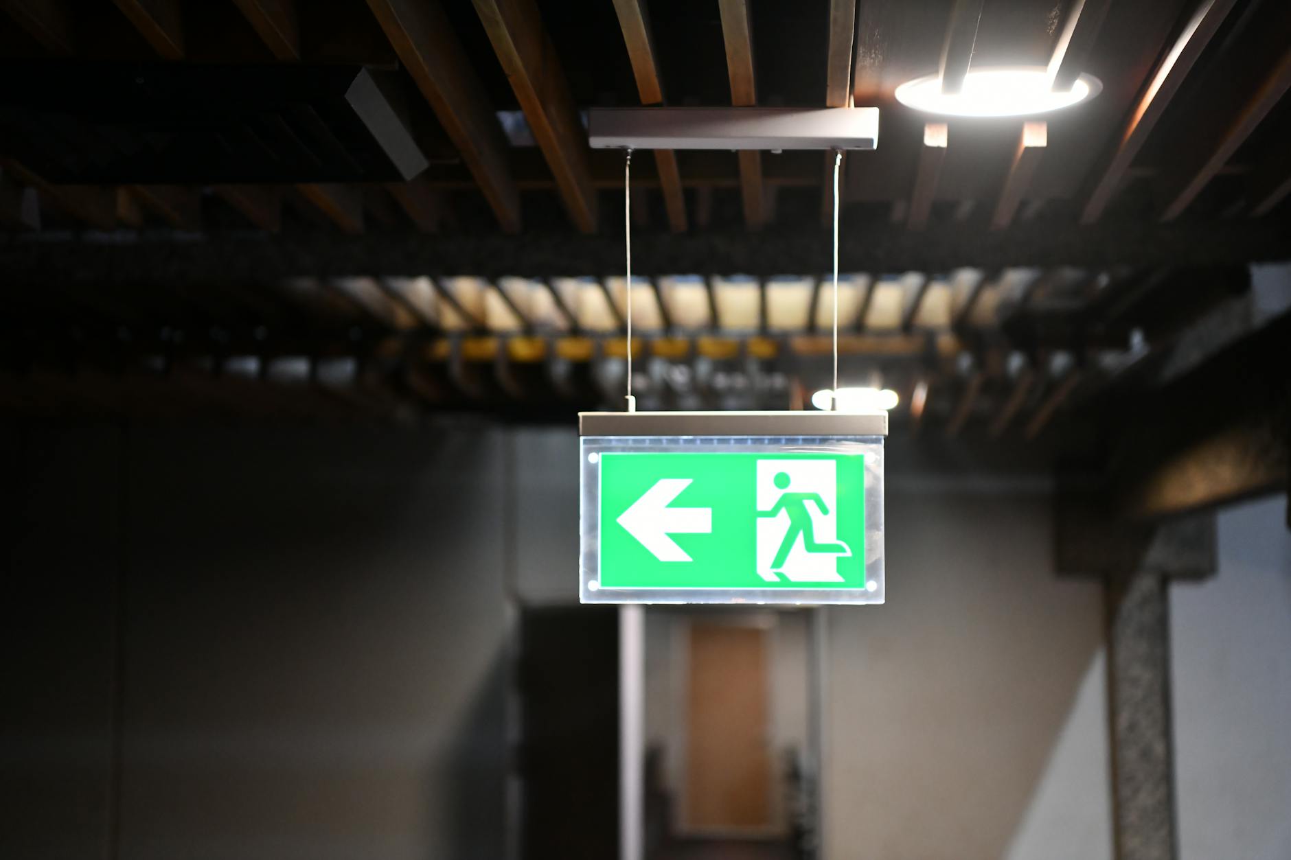 Emergency operations center with officials monitoring communications equipment