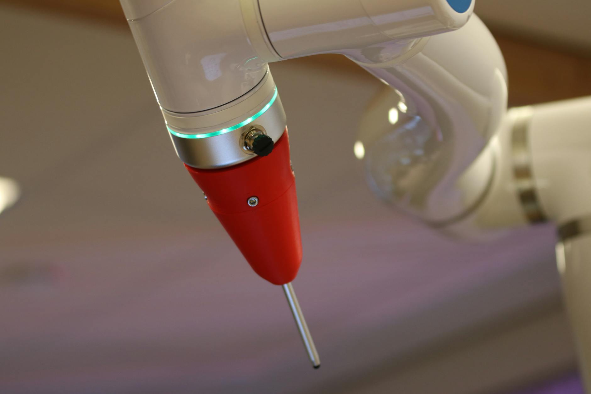 Modern robotic arm system designed for precision automated tasks