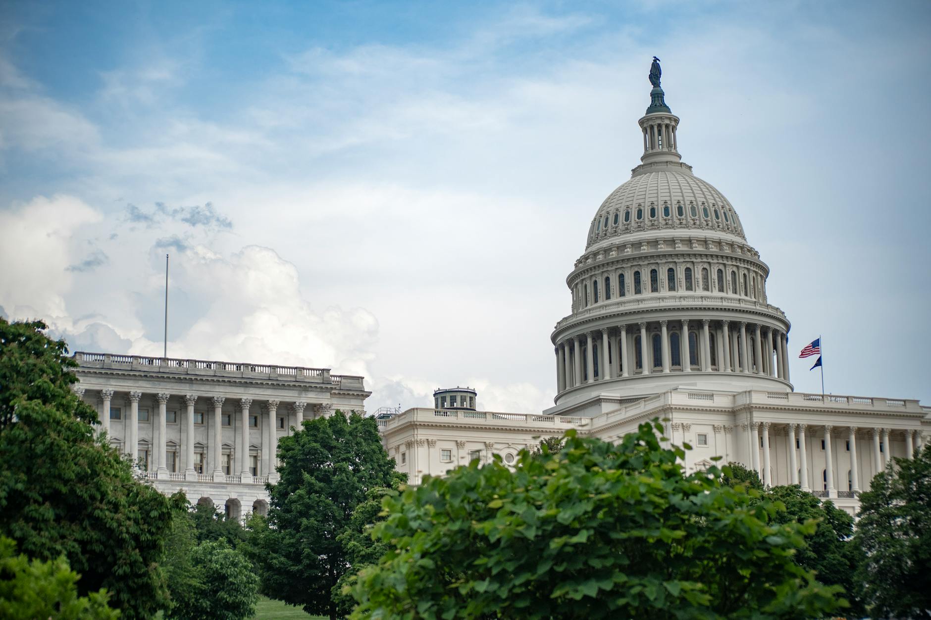 US Capitol building representing government and political processes