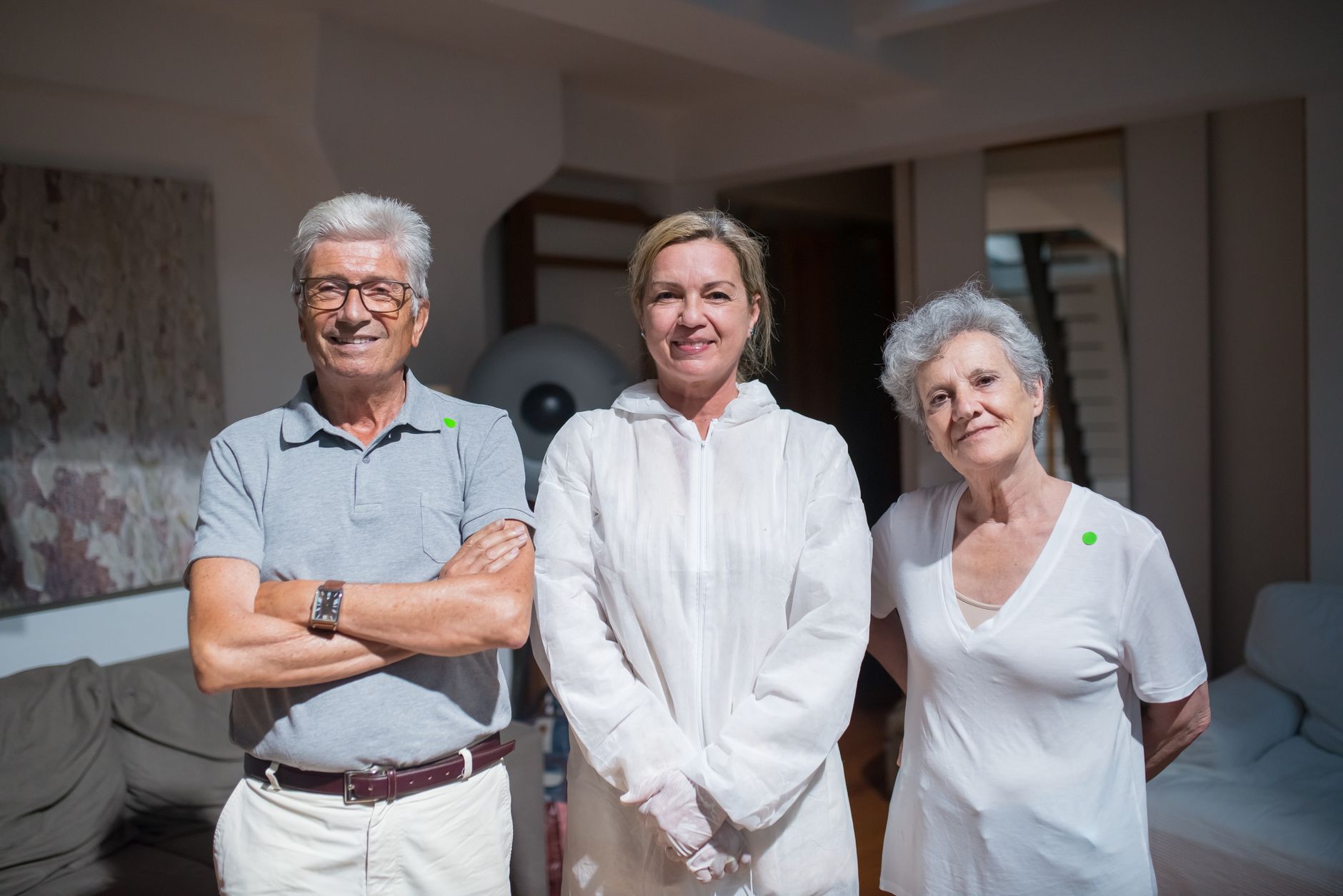 Elderly patient at home representing hospice care recipients affected by network changes