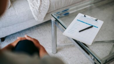 A quiet therapy office waiting room representing independent mental health clinic settings