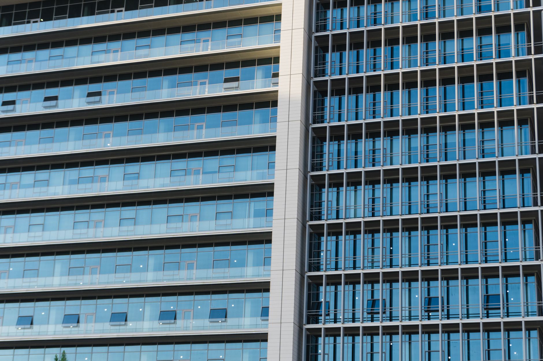 Exterior view of a commercial office building being assessed for valuation