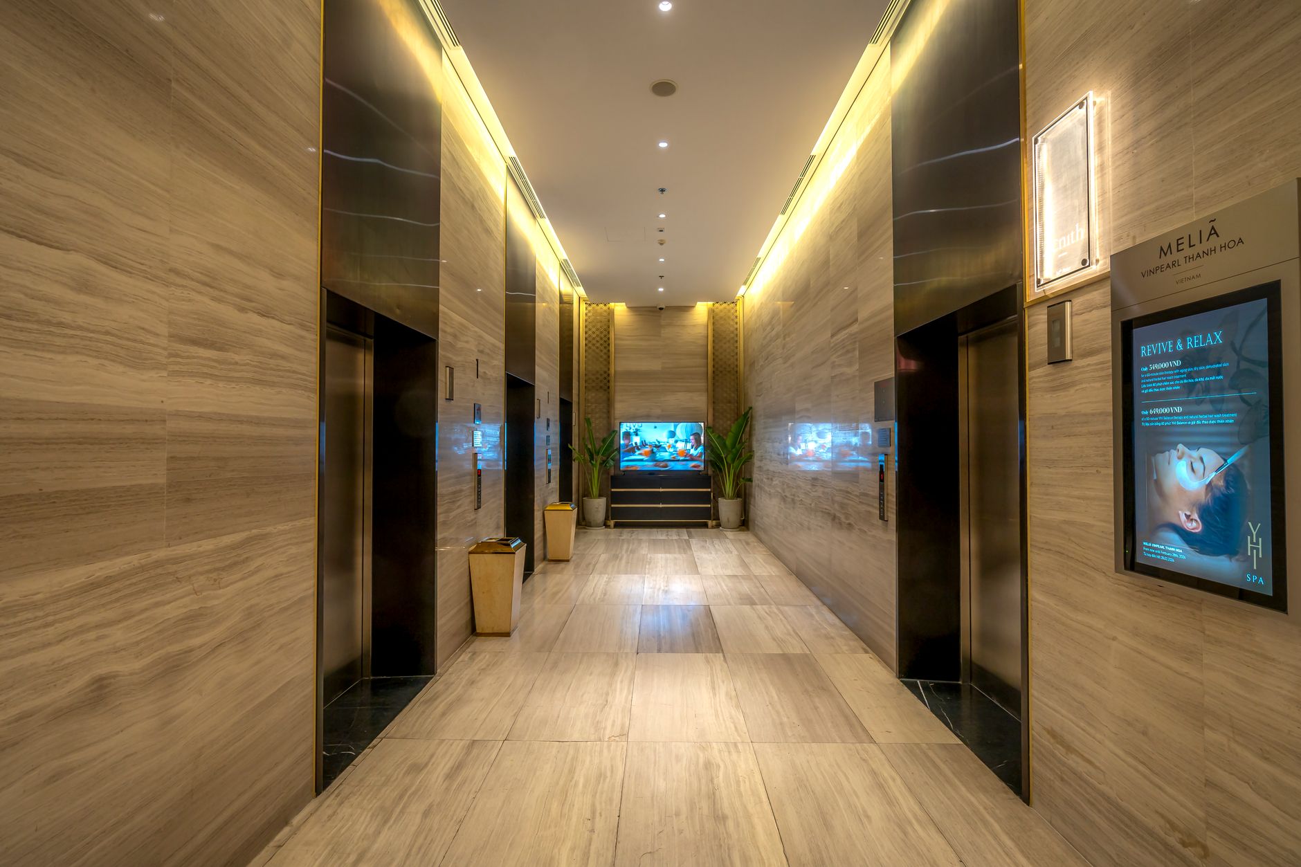 Empty hospital corridor inside a medical facility representing healthcare consolidation